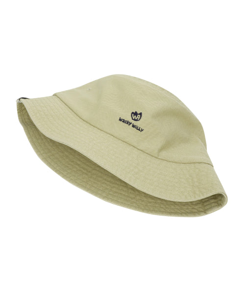 Basic bucket hat beige