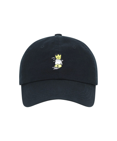 Kiki Label Ball Cap Black