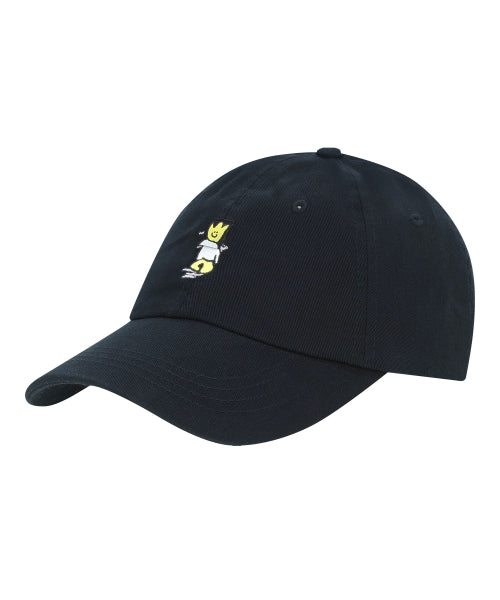 Kiki Label Ball Cap Black