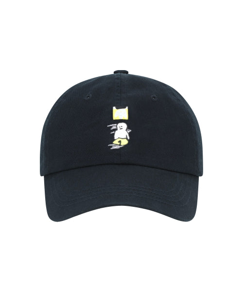 Kiki Label Ball Cap Black