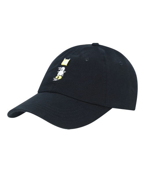 Kiki Label Ball Cap Black