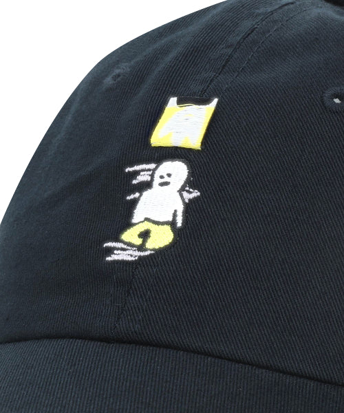 Kiki Label Ball Cap Black