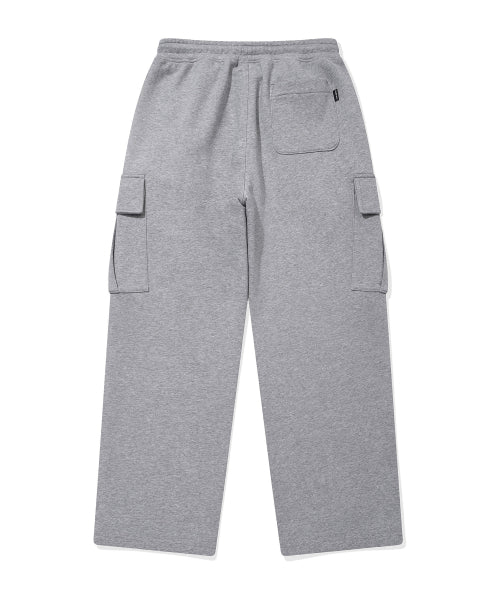 Signature cargo sweatpants gray
