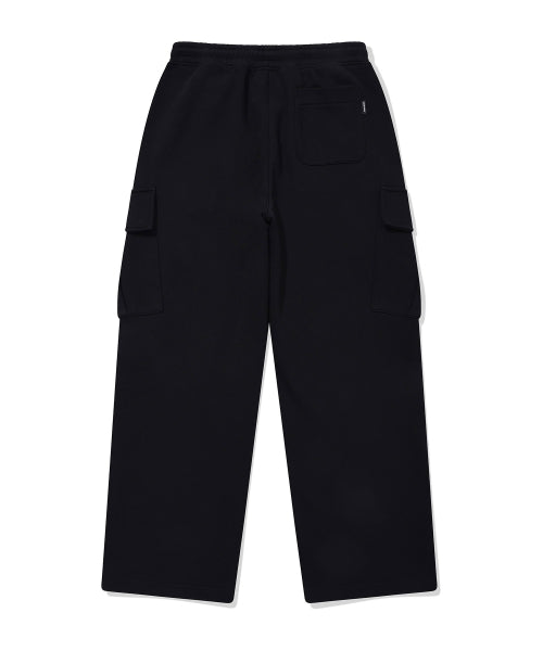 Signature cargo sweatpants black