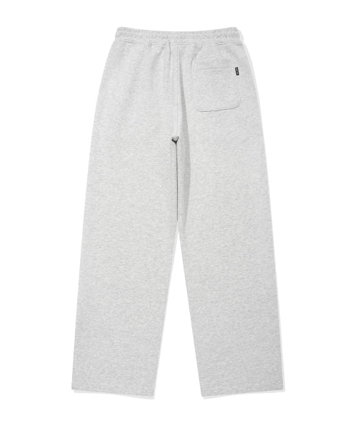 Signature Sweat Semi-Wide Pants Light Gray