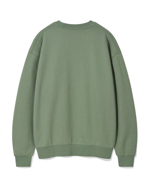 Signature Kiki and pen sweatshirt green