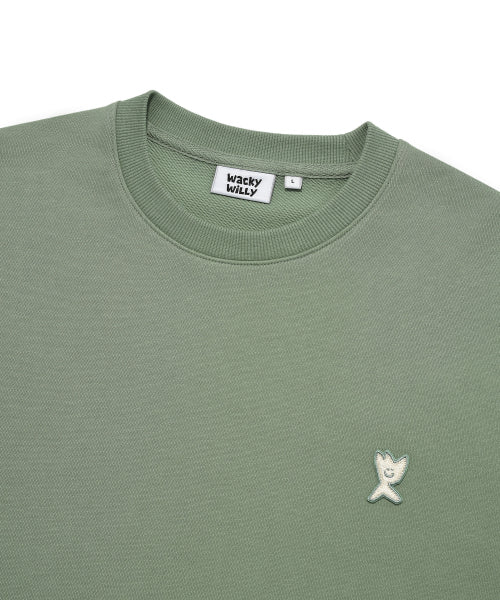 Signature Kiki and pen sweatshirt green