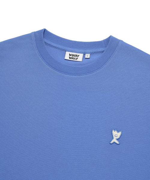 Signature Kiki and pen sweatshirt blue