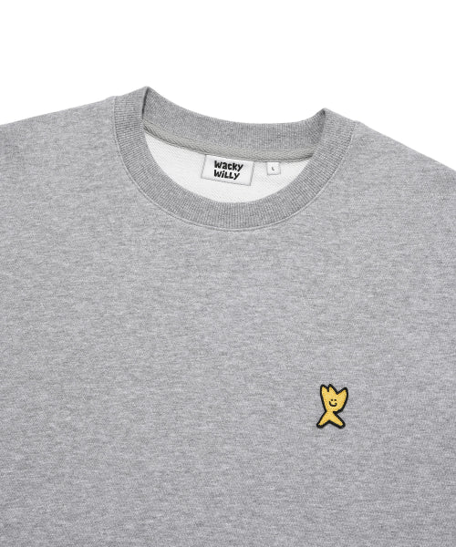 Signature Kiki and pen sweatshirt gray