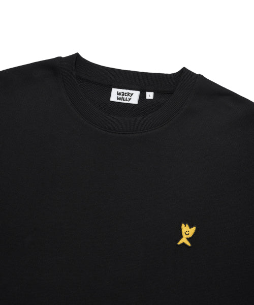 Signature Kiki and pen sweatshirt black