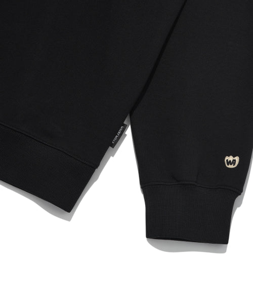 Signature Kiki and pen sweatshirt black