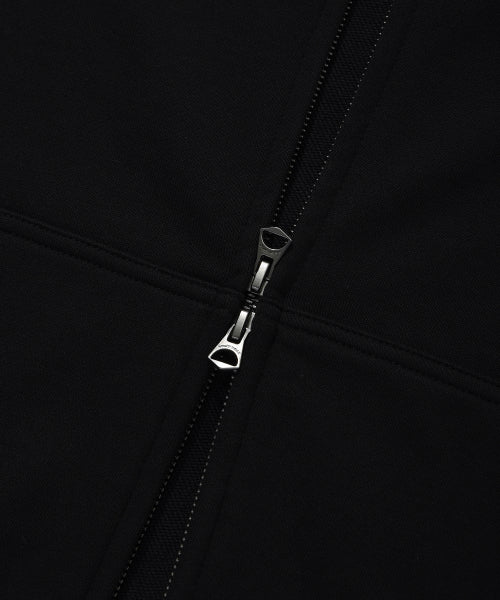 Signature Kiki Wappen Hood Zip-Up Black