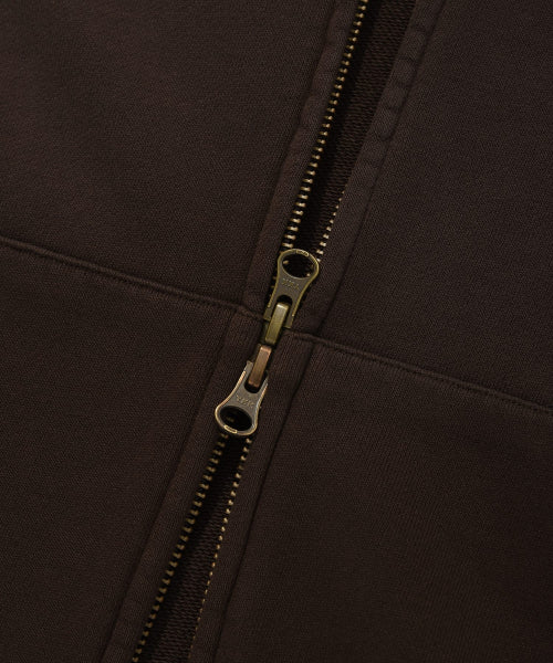 CVNT DYING OVER FIT HOODIE ZIP-UP