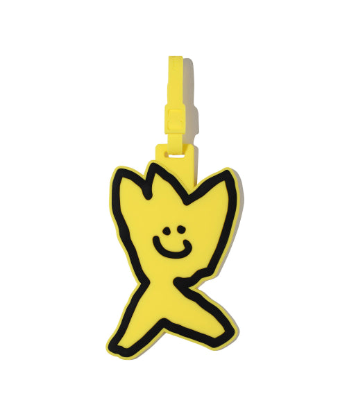 Waki Willie Friends Kiki Luggage Tag Yellow