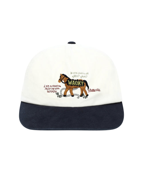 Halls Panel Cap Ivory