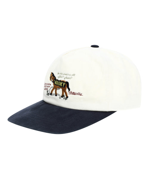 Halls Panel Cap Ivory