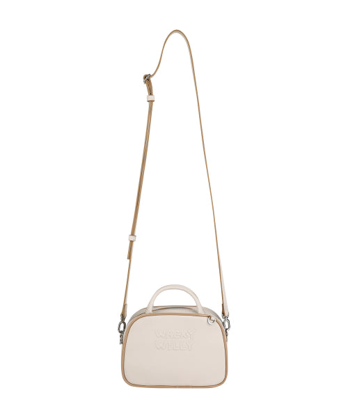 Lily Volume Handle Tote Bag Ivory