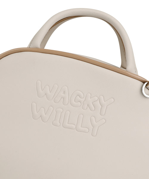 Lily Volume Handle Tote Bag Ivory