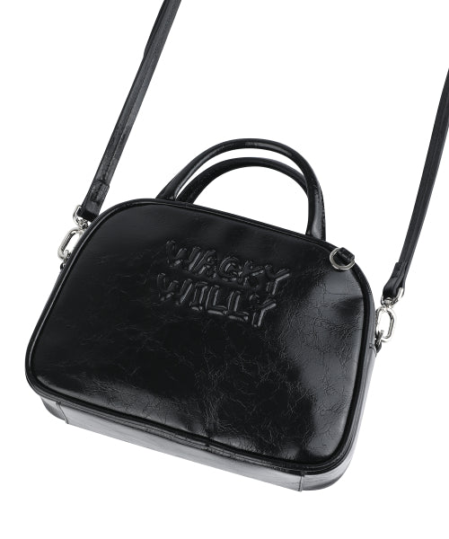 Lily Volume Handle tote Bag Black