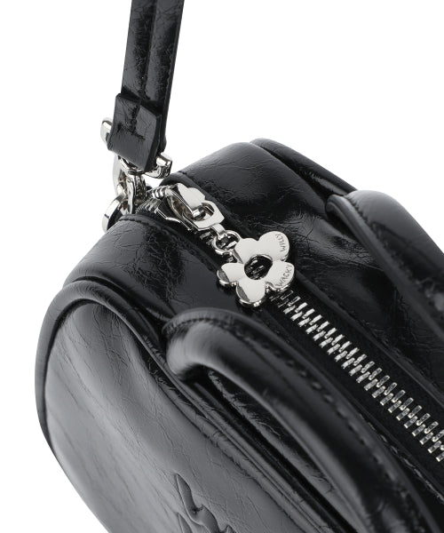 Lily Volume Handle tote Bag Black