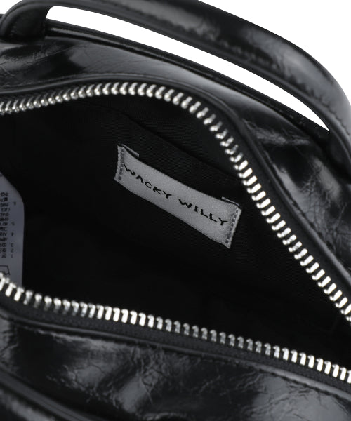 Lily Volume Handle tote Bag Black