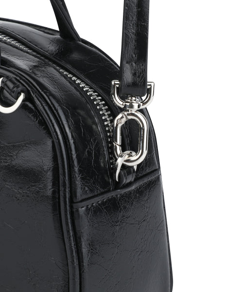 Lily Volume Handle tote Bag Black