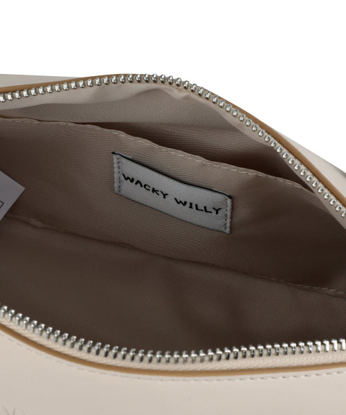 Lily Volume Handle Cylindrical Bag Ivory