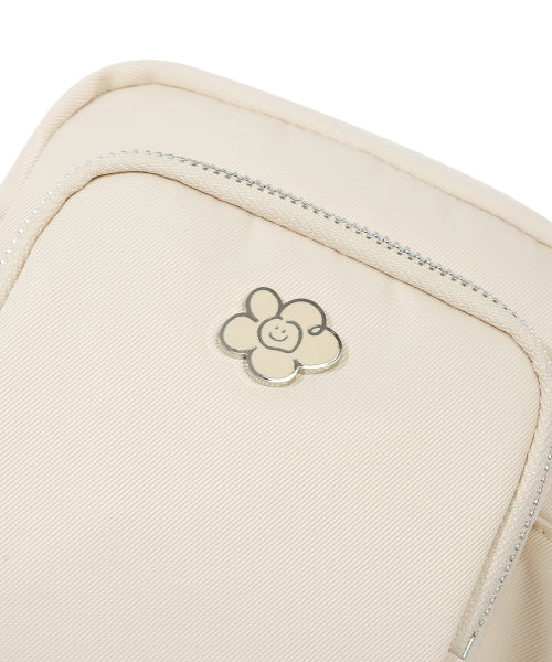 Lily Cargo Mini Cross Bag Ivory
