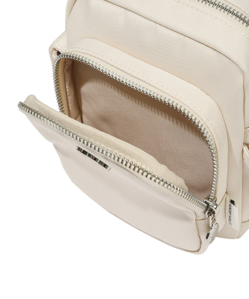 Lily Cargo Mini Cross Bag Ivory