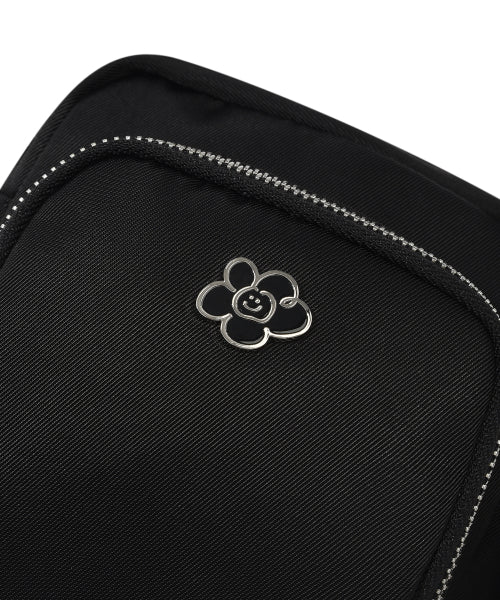 Lily Cargo Mini Cross Bag Black
