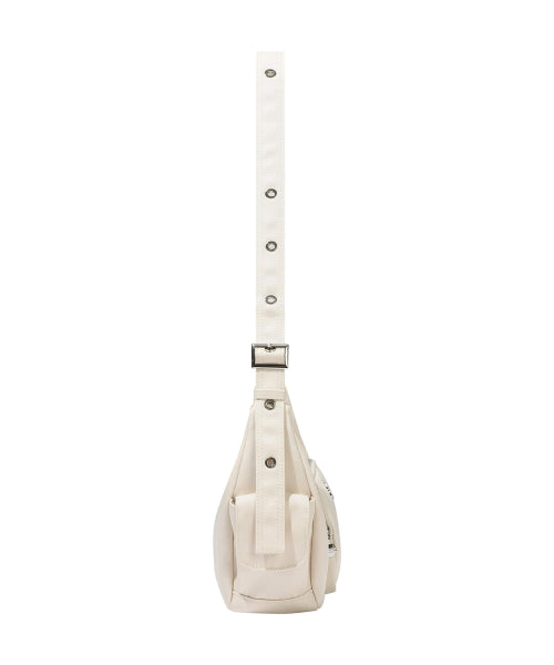 Lily Cargo Shoulder Bag Ivory