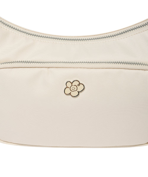 Lily Cargo Shoulder Bag Ivory