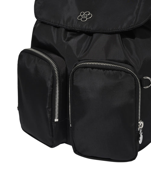 Lily Cargo Backpack Large Black