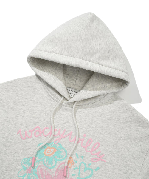 Women's Crayon Lily Hood Oatmeal