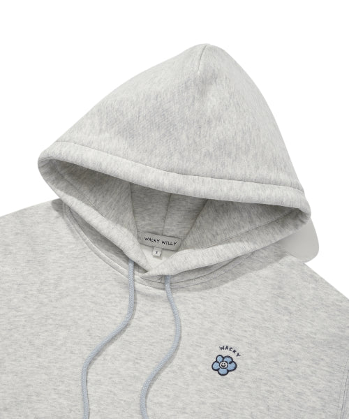 Women's Lily Whappen Cropped Hood Light Gray