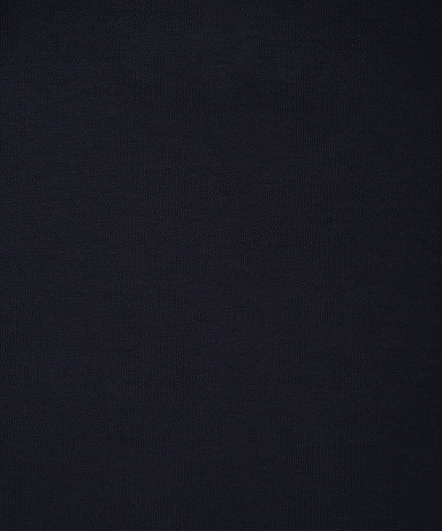 Women's typo logo Half zip-up sweatshirt Dark navy