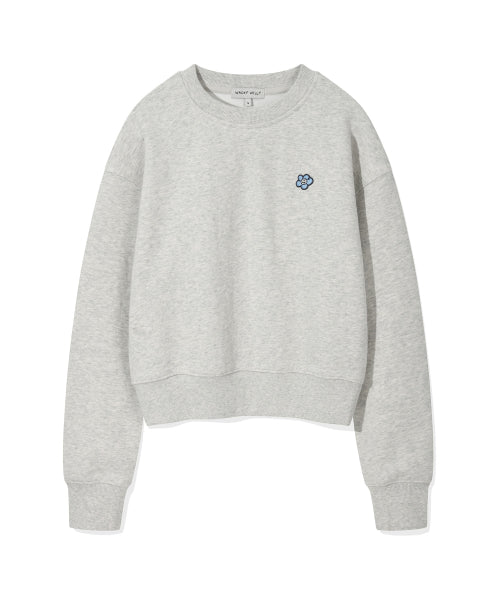 Women's Lily Wappen Cropped Sweatshirt Oatmeal