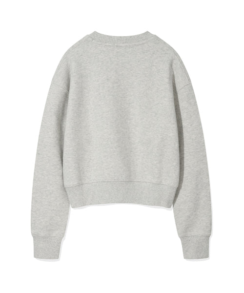 Women's Lily Wappen Cropped Sweatshirt Oatmeal