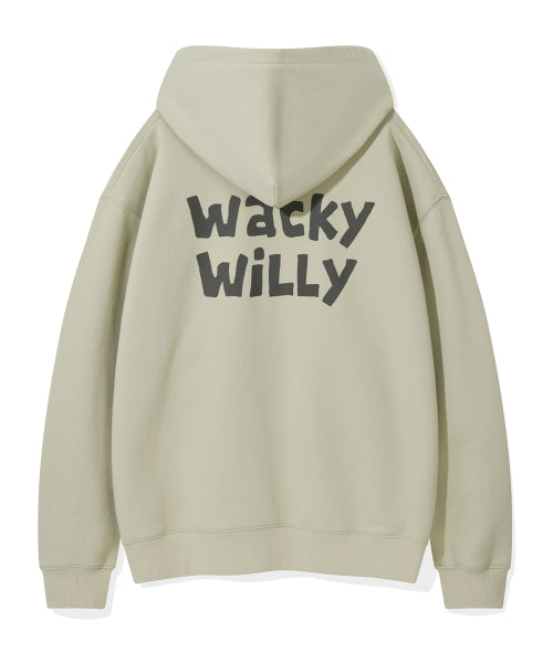 Wakiwili signed logo hooded light khaki