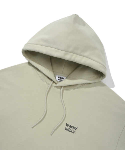 Wakiwili signed logo hooded light khaki