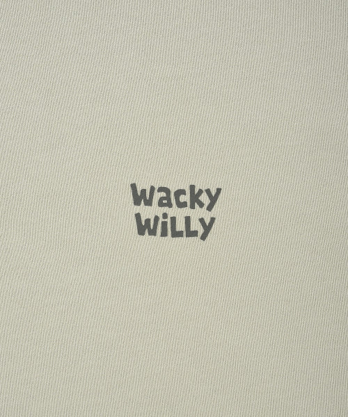 Wakiwili signed logo hooded light khaki