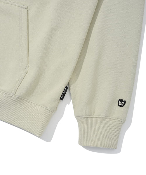Wakiwili signed logo hooded light khaki
