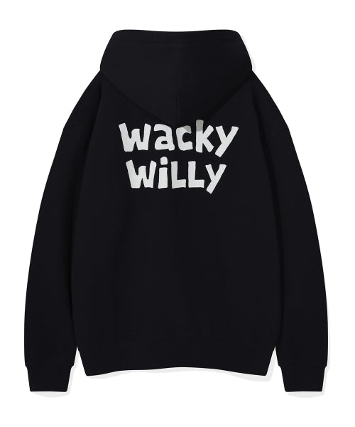 Wakiwili signed logo hood black