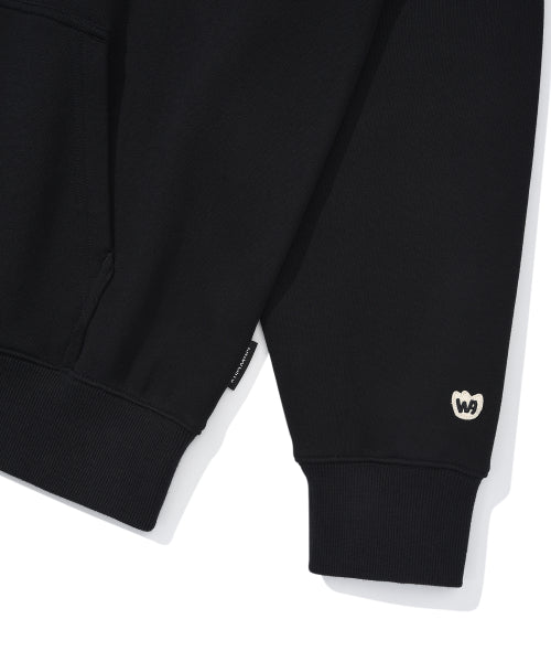 Wakiwili signed logo hood black