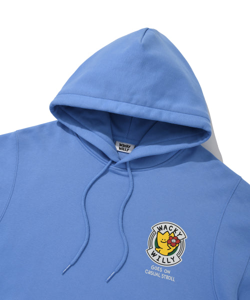 Kiki and Lily Big Graphic Hooded Blue