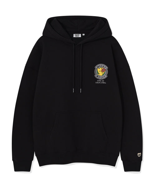 Kiki and Lily Big Graphic Hood Black