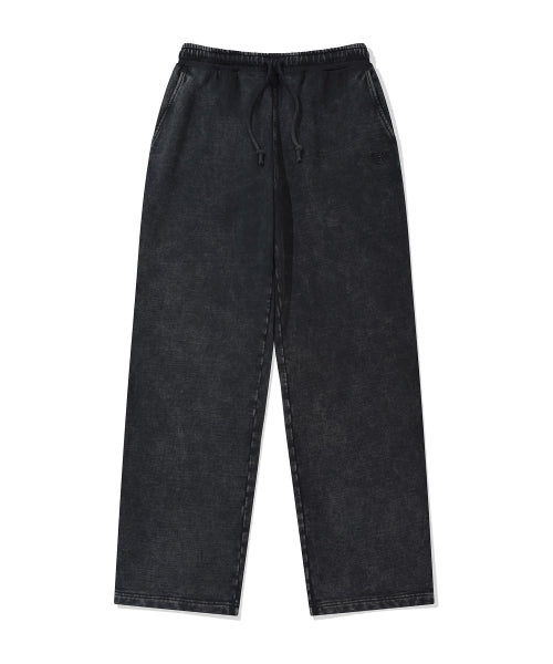 Pigment Washing Sweat Pants Charcoal
