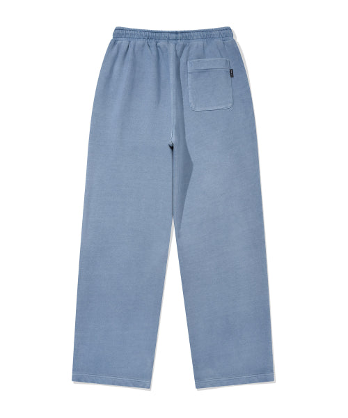 Pigment Washing Sweat Pants Blue
