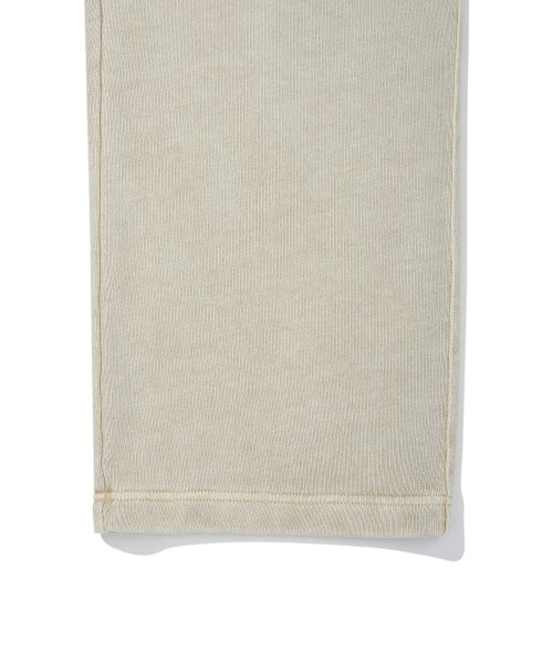 Pigment Washing Sweat Pants Beige