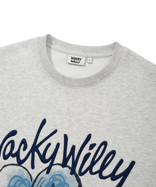 Big Lily sweatshirt light gray